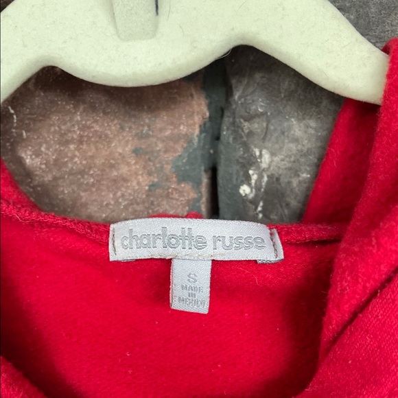 Charlotte Russe checkered hoodie - Picture 3 of 3